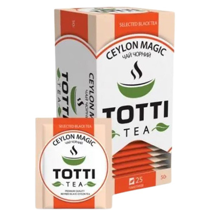 Чай TOTTI Магія Цейлону 2г х 25 шт.